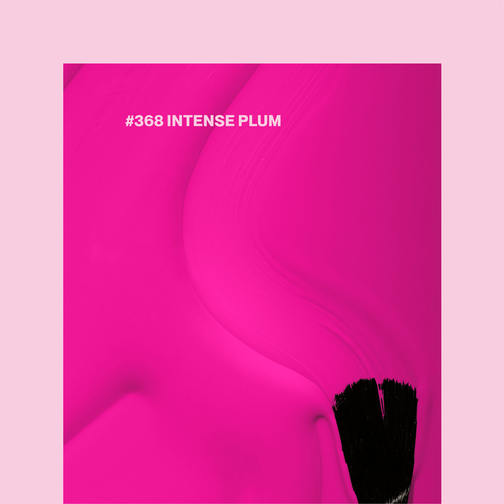 Vernis semi-permanent - 368 Intense Plum - 15 ml