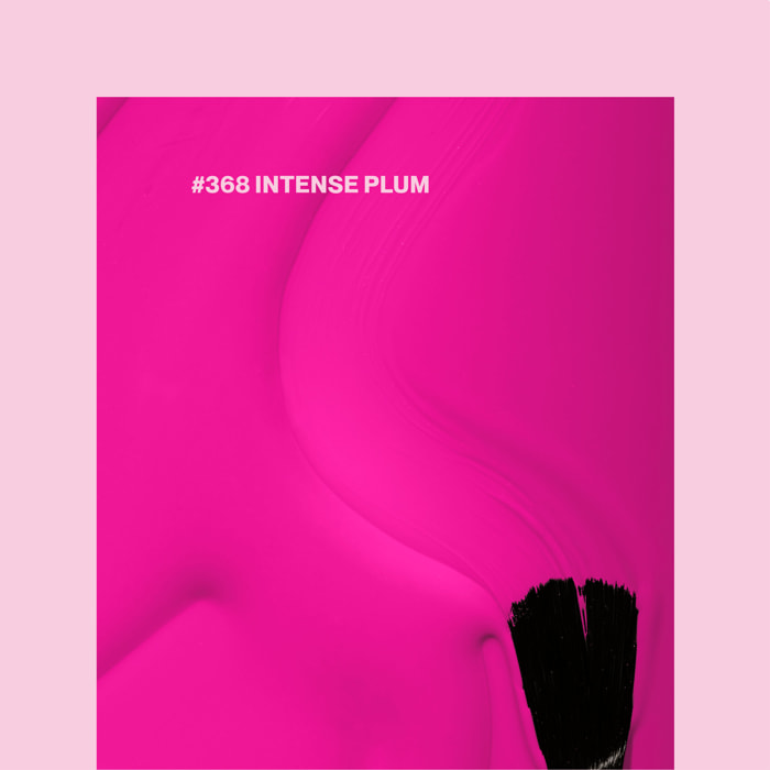 Vernis semi-permanent - 368 Intense Plum - 15 ml