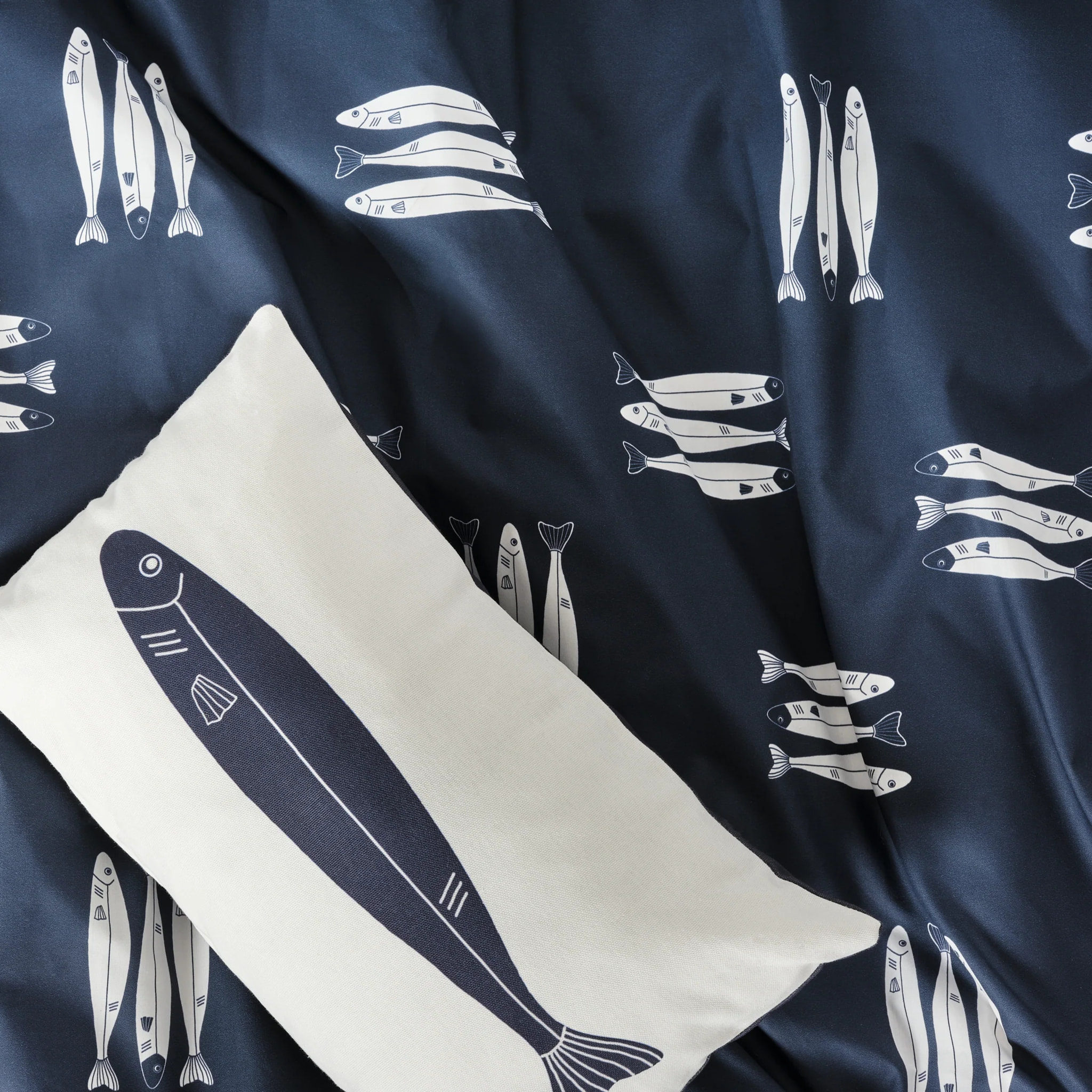 Housse de couette 100 % coton 80 fils Oropesa Bleu