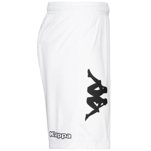 Kappa - Pantaloni Corti Uomo Bianco - Kappa4Football Blixo