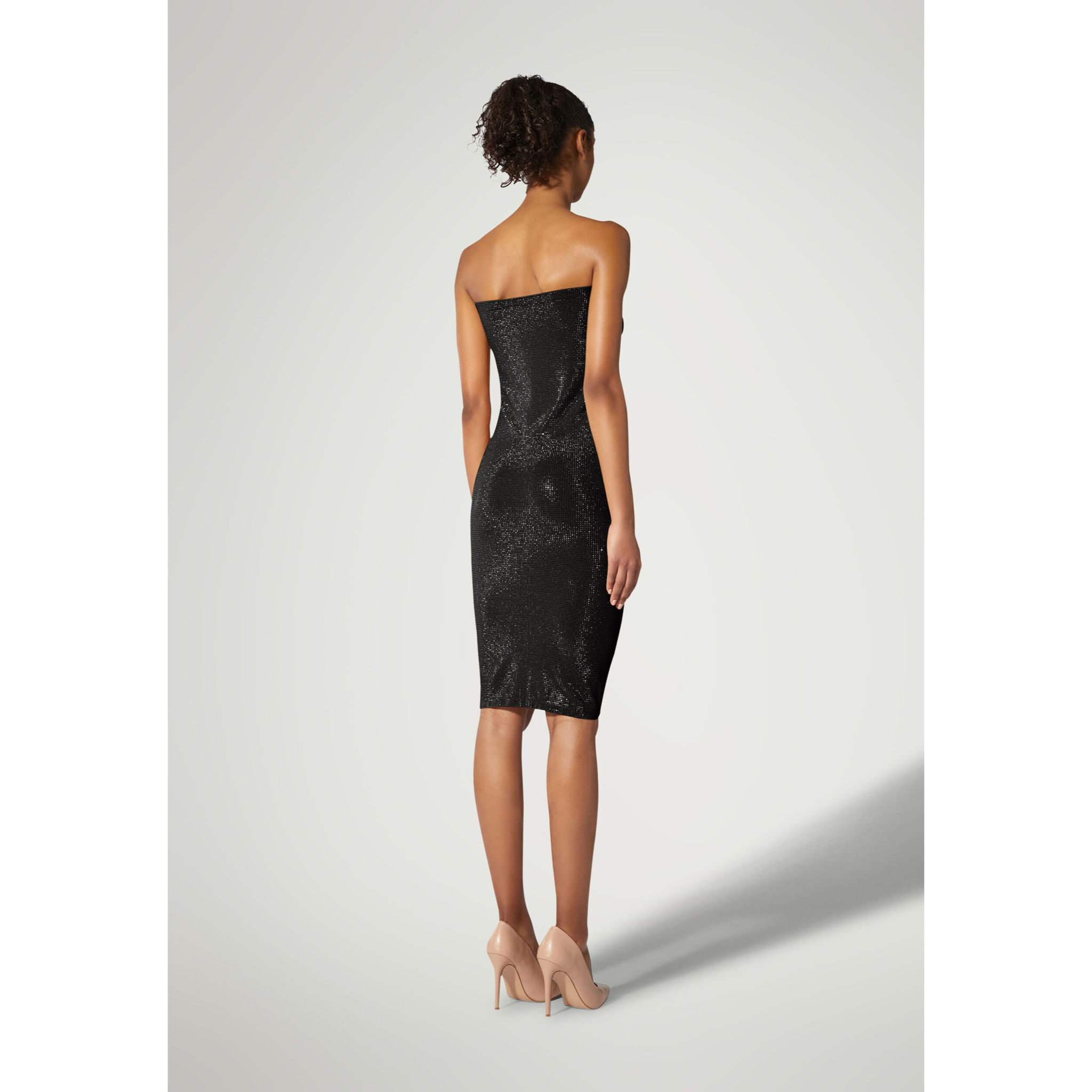 Abito Liquid Metal Dress