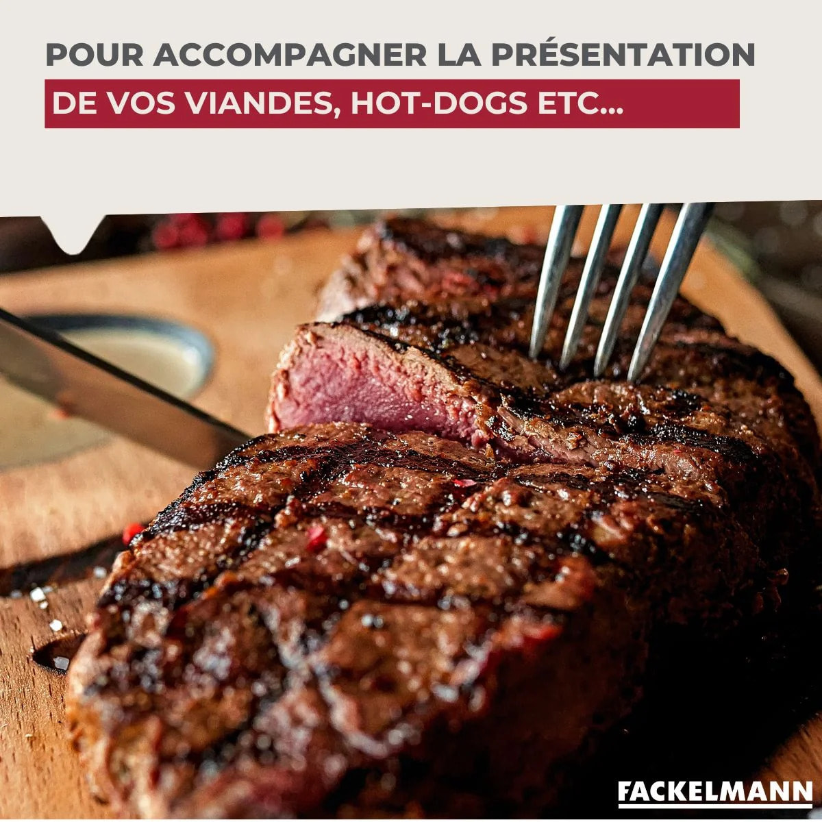Lot de 6 pots à moutarde avec cuillère Fackelmann