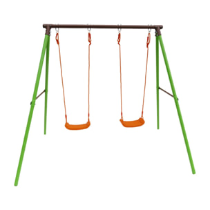 Portique acier "Polo" - 1.95m - 2 agrès