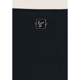 Body scollo quadrato in jersey di cotone organico