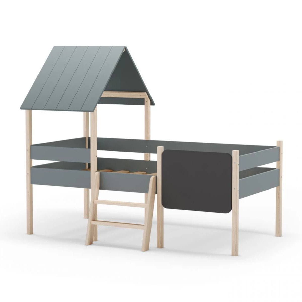 Cama cabaña Mokibed Verde Salvia - Oak Soft