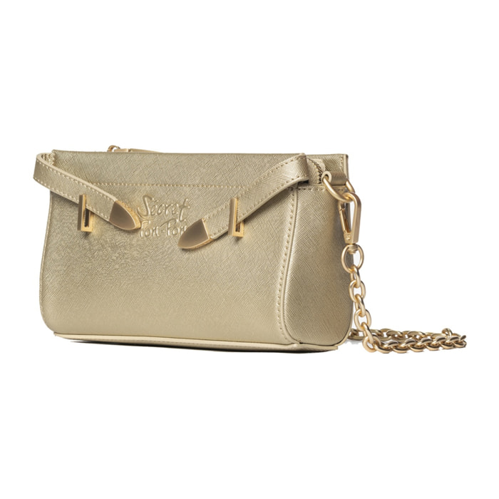 Borsa a tracolla da donna - Modello Lumina Lux - 100% poliuretano - 21.0 x 12.5 x 4.0 cm