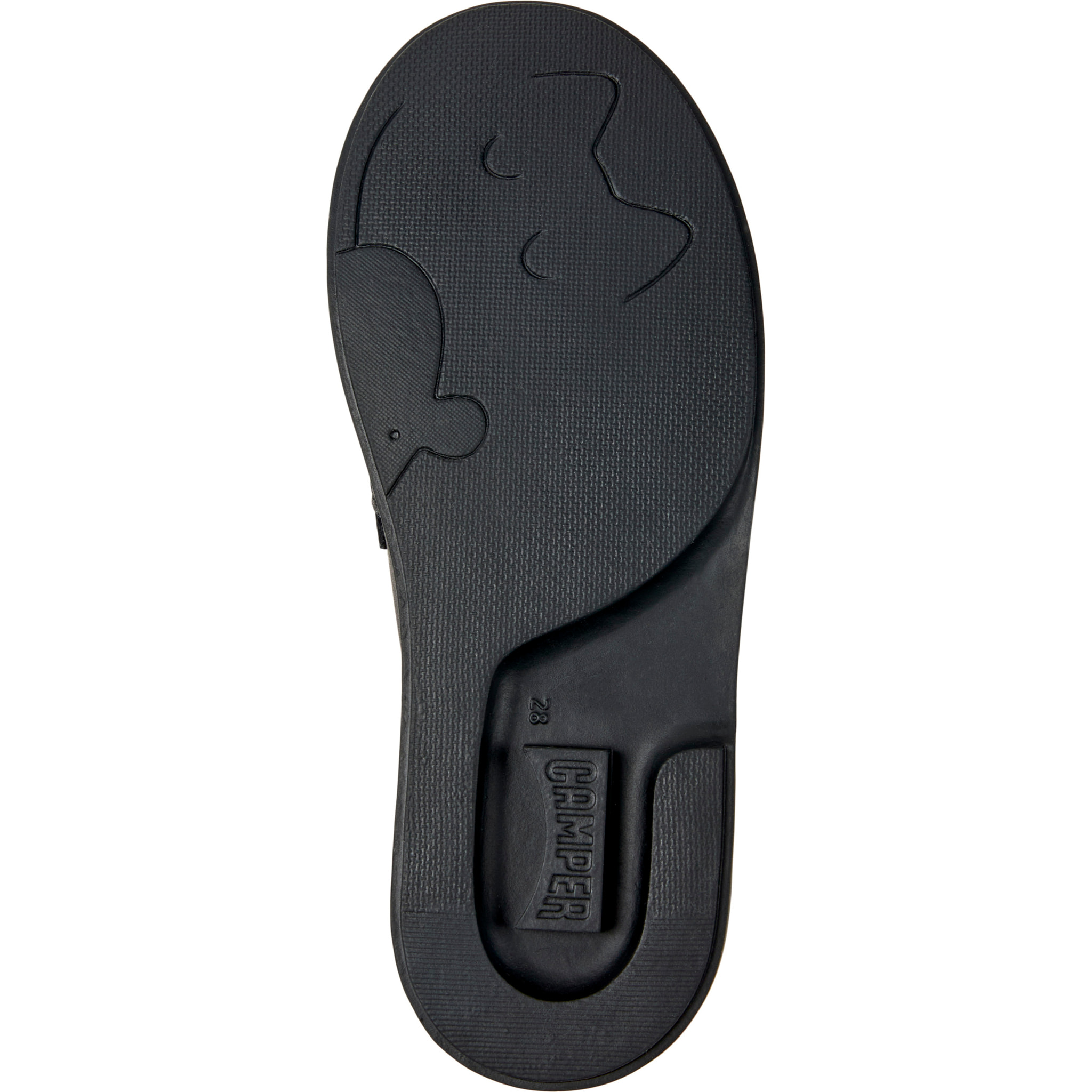 Bailarinas - CAMPER Duet - Negro - Cuero liso