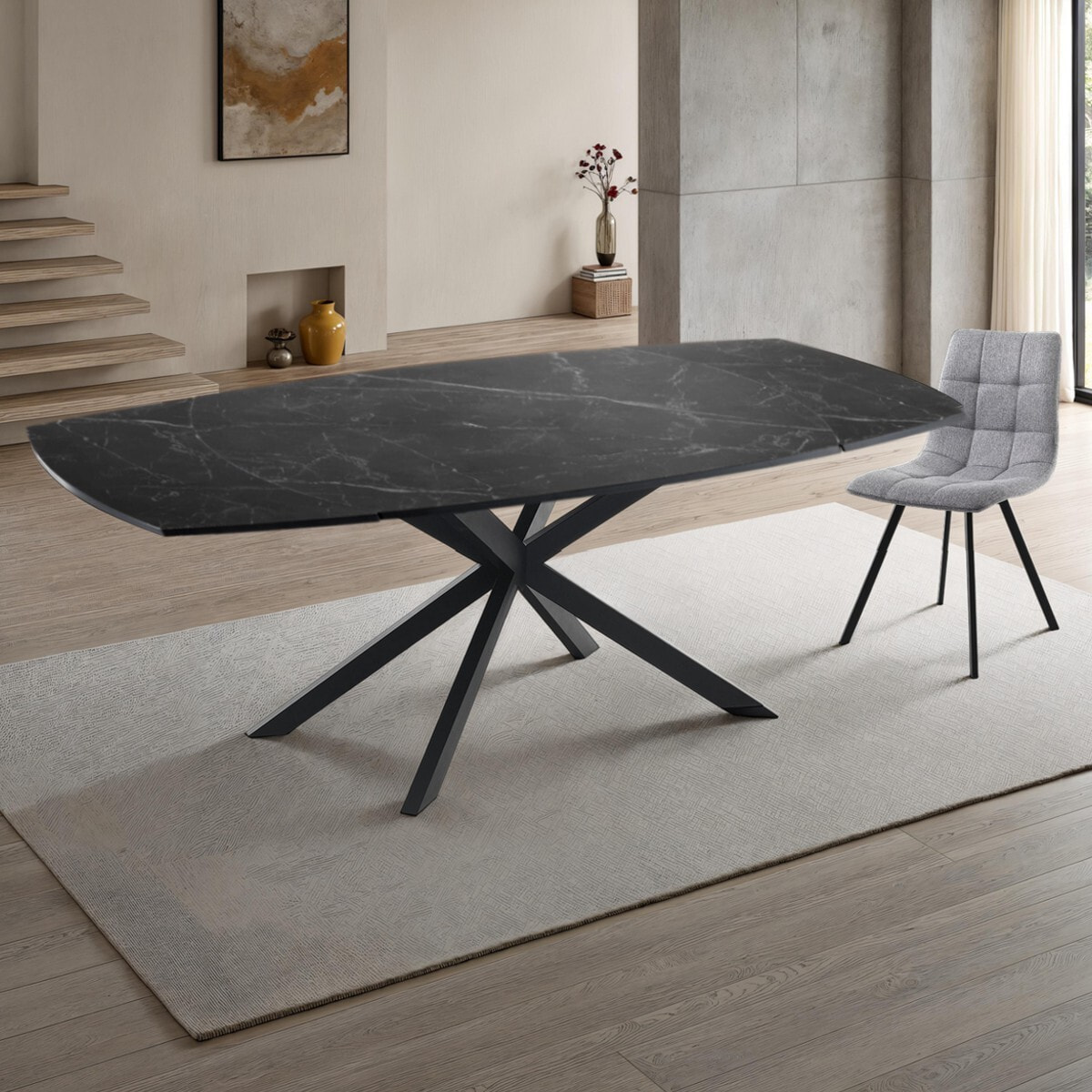 Tomasucci Table extensible AZA 2 Noir