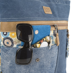 Bolso Shopper-Tote Lois Carolina Azul