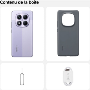Smartphone XIAOMI Redmi Note 14 Pro Violet 256Go 5G