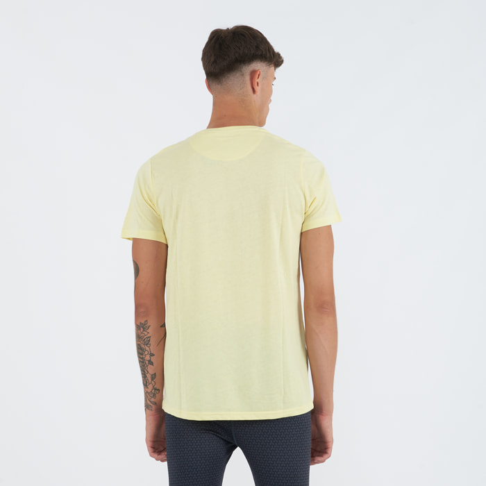 T-shirt con stampa in cotone BETEL uomo