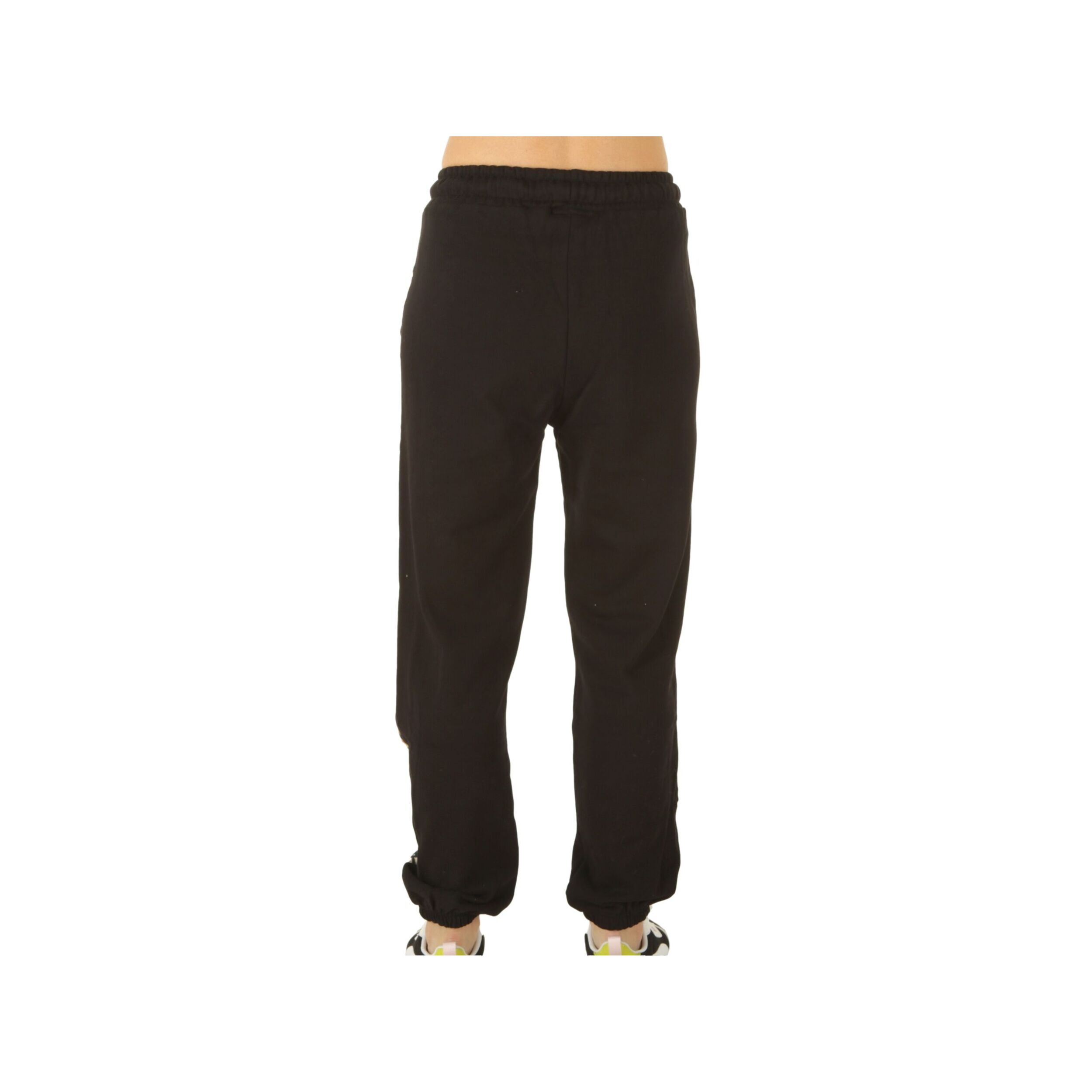 Pantaloni Pyrex Pantalone Donna In Felpa Nero Nero