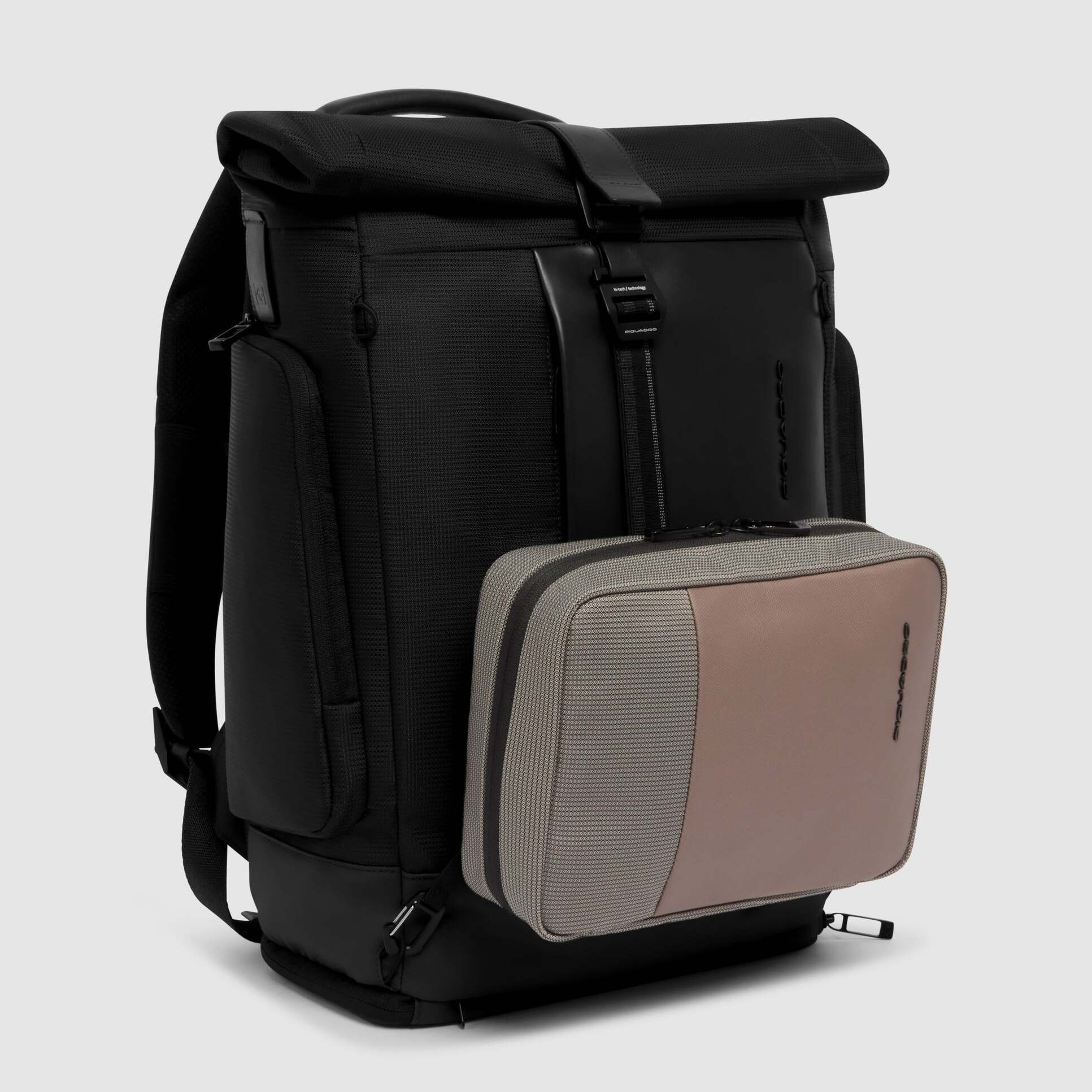 Piquadro Zaino roll-top da bici porta pc 15,6"