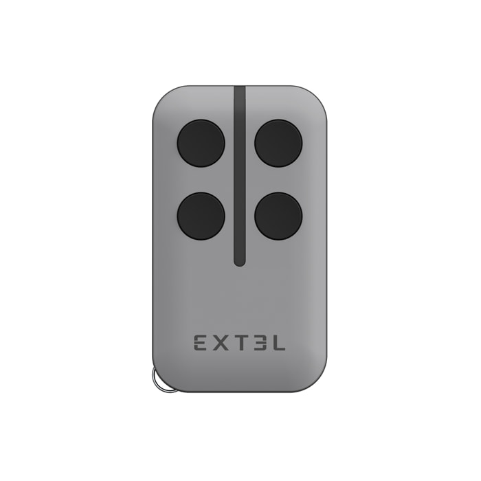 Télécommande pour portail et porte de garage compatible Extel Umii - Extel - 761100 - Lot de 2