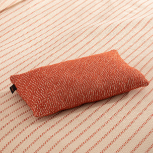 Housse de couette jacquard Agres Orange