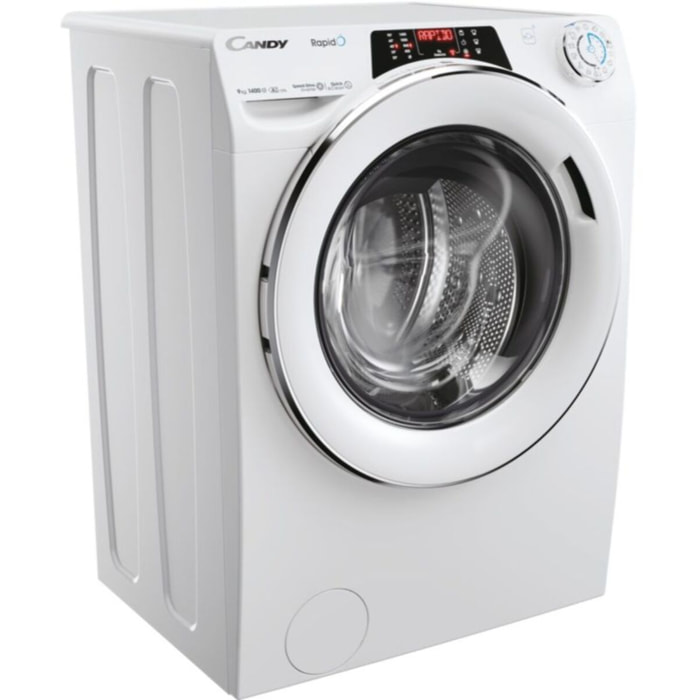 Lave linge compact CANDY RO 496DWMC7/1-S