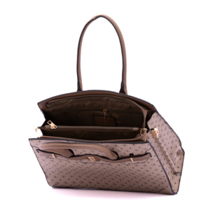 Borsa a mano  da donna ecopelle Prodotto Vegano 30x25x10 cm