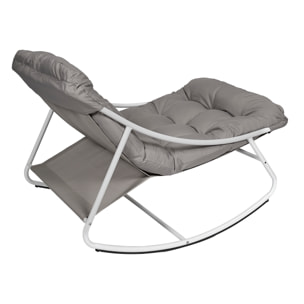 Fauteuil A Bascule Tenerife Beige