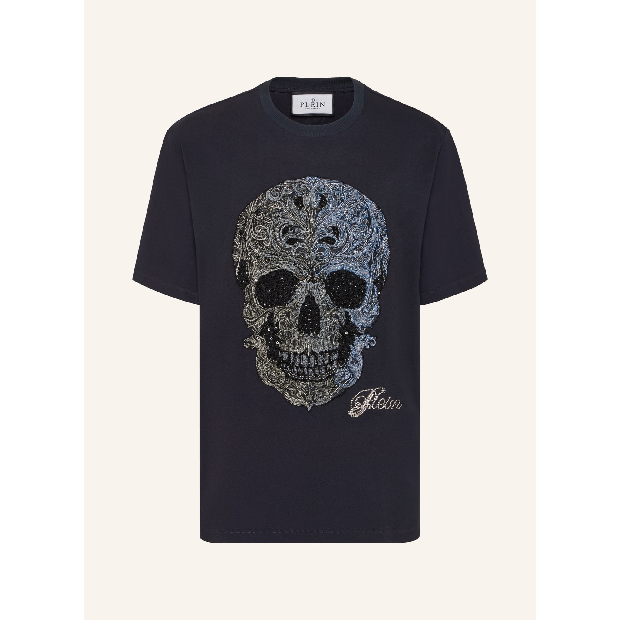 PHILIPP PLEIN Camiseta Cuello Redondo Ss SKULL