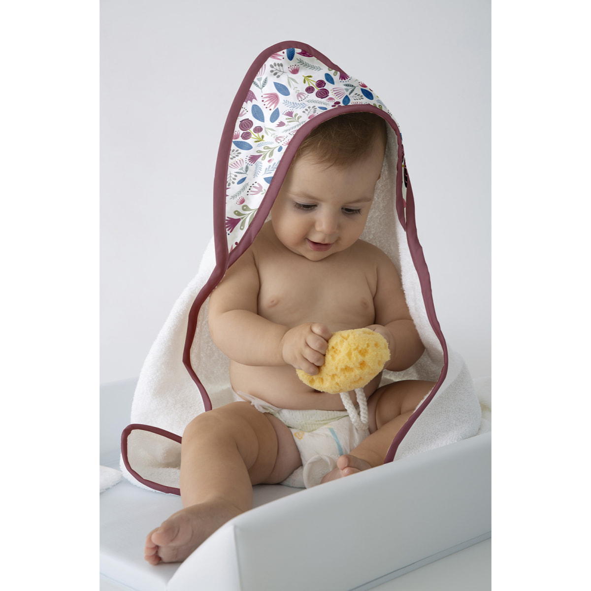 CAPA DE BAÃO + MAN 75x75 DULCES SUEÃOS ROSA