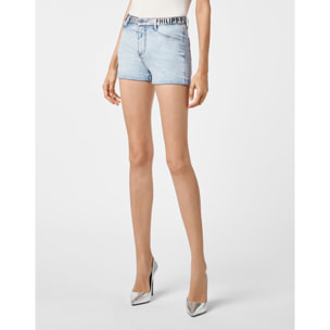 PHILIPP PLEIN Pantalones cortos vaqueros