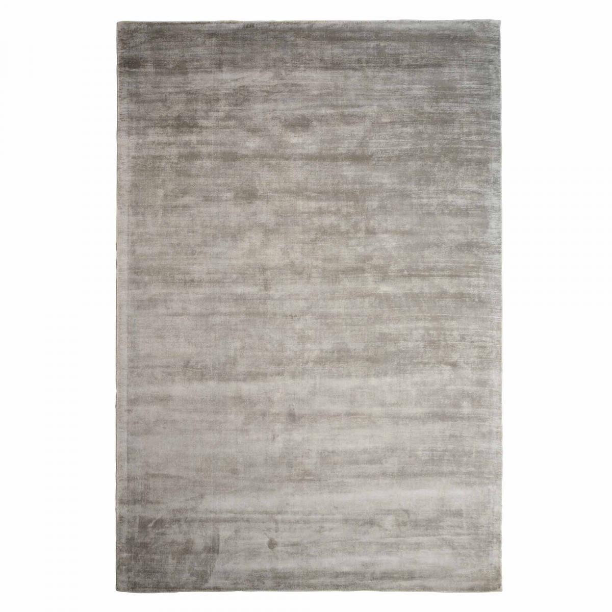 Tapis artisanal doux et soyeux tufté main en viscose