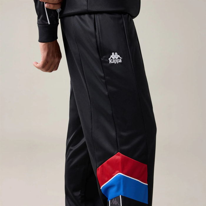 Kappa - Pantaloni Uomo Nero - 222 Banda Oreste