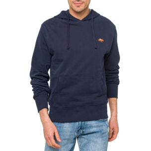 Sudadera con capucha Hot Buttered Lizard azul marino