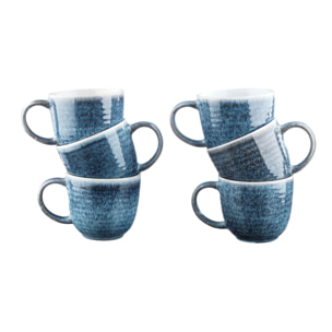 Mug COSMOS 40cl - 6 pièces - Azur