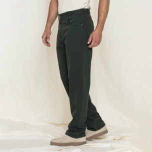 PANTALONI STRAIGHT FIT IN BULL DENIM OLD STYLE