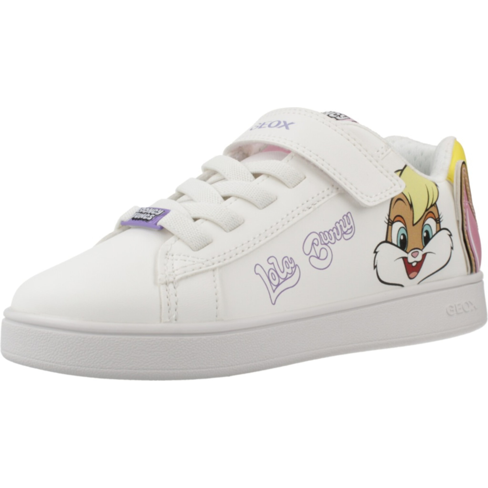 Zapatillas Niña de la marca GEOX  modelo J ECLYPER BLANCO