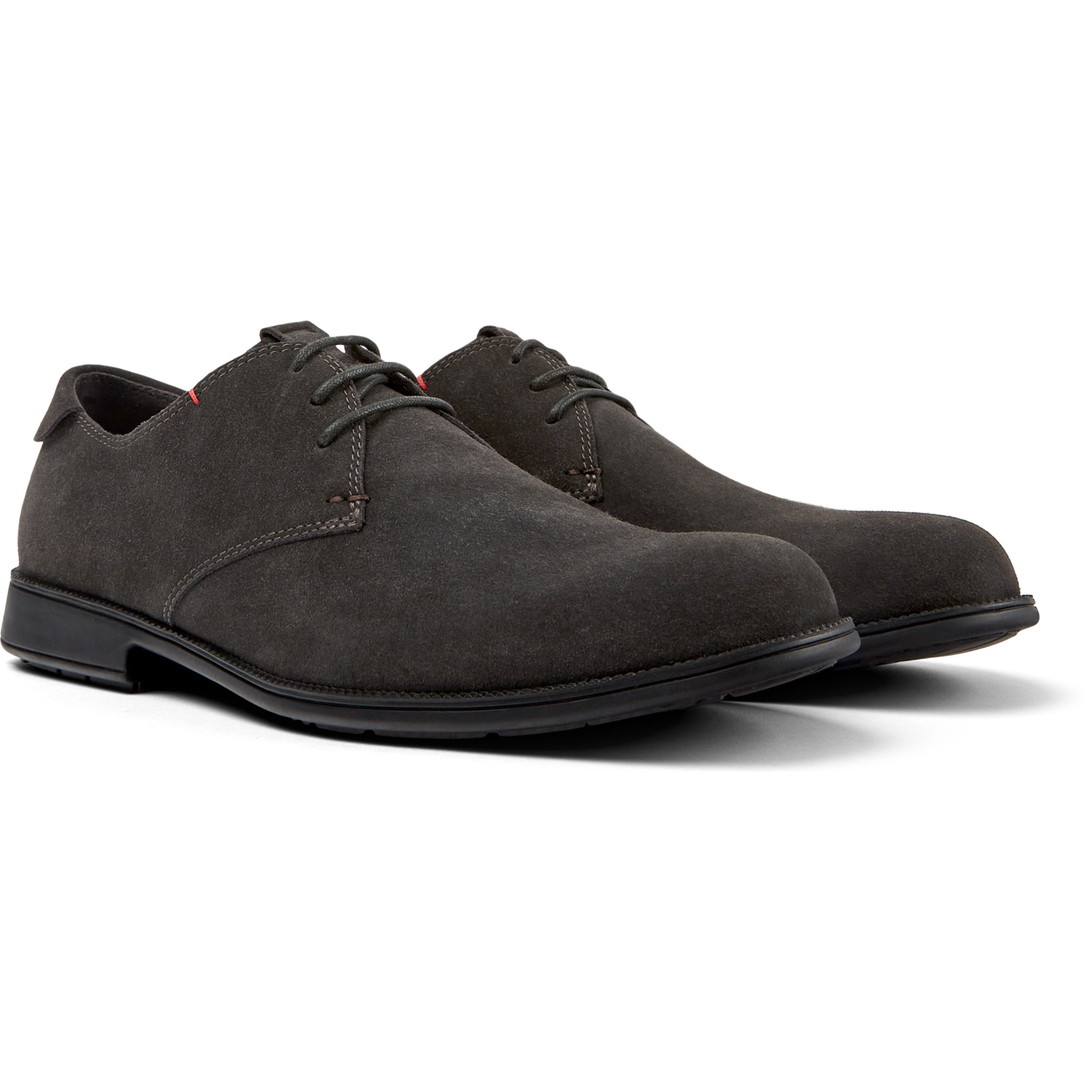 Zapatos de cordones - CAMPER 1913 - Gris - Piel de ante