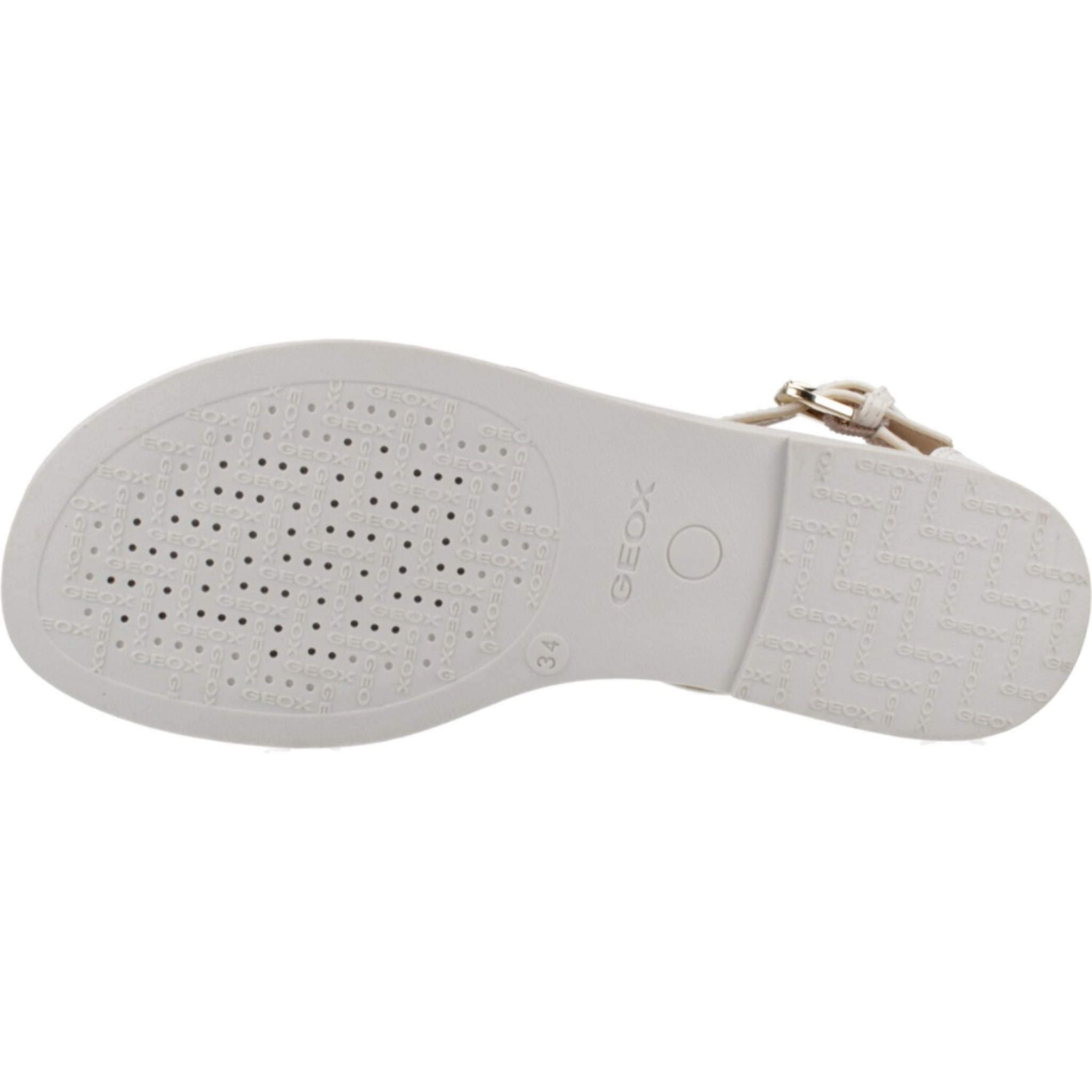 Sandalias Niña de la marca GEOX  modelo J SANDAL KARLY GIRL BLANCO