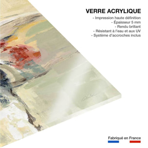 Tableau abstrait Ambiance des îles Tableau plexiglas