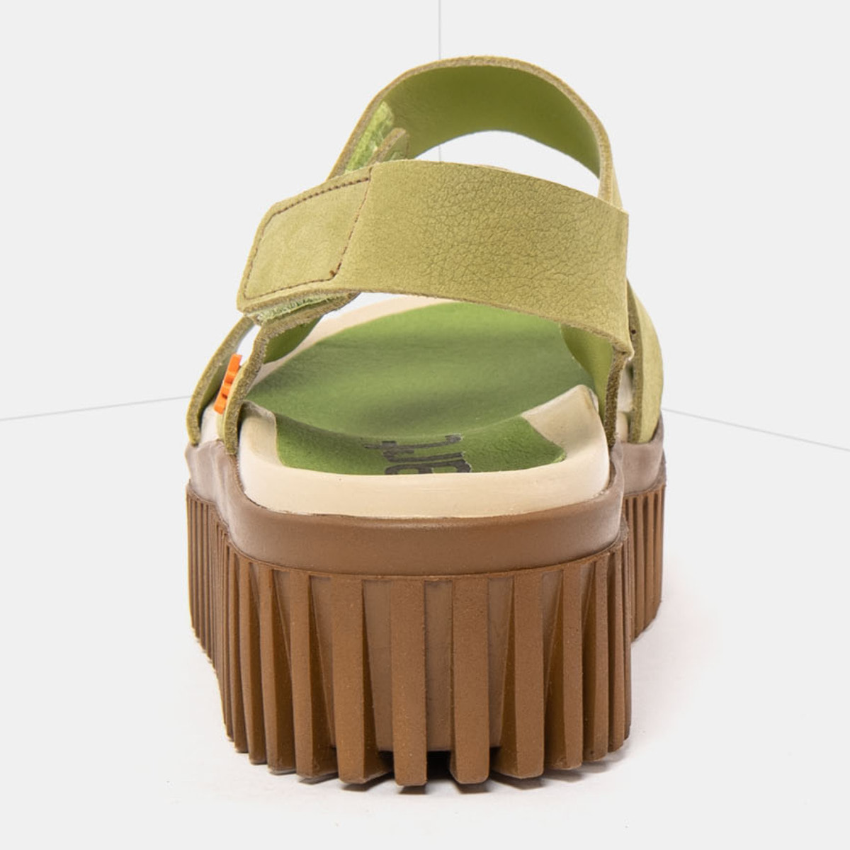 Sandalia de cuña 1573 NOBUCK LIKEN/BRIGHTON color Liken