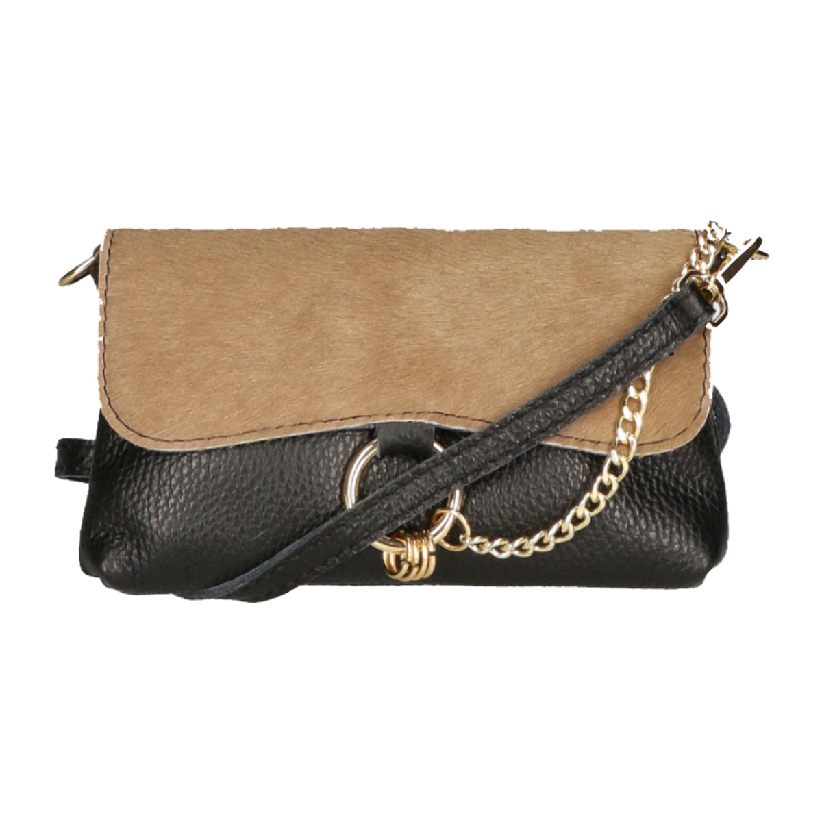 Pochette da Donna Alda in Vera Pelle Made in Italy 10x18x5 cm