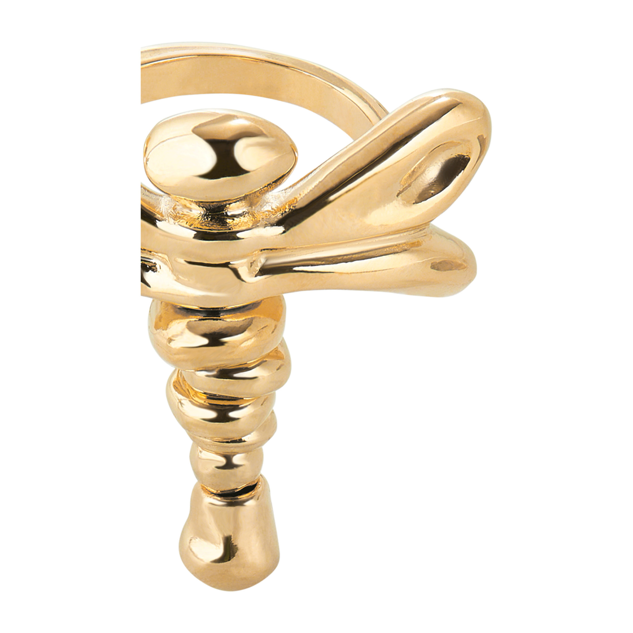 Anillo SER REBELDE DORADO 15