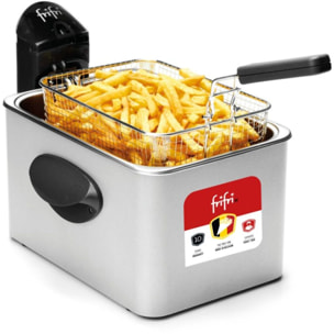 Friteuse semi-professionnelle FRIFRI 4528 Gris Duofil