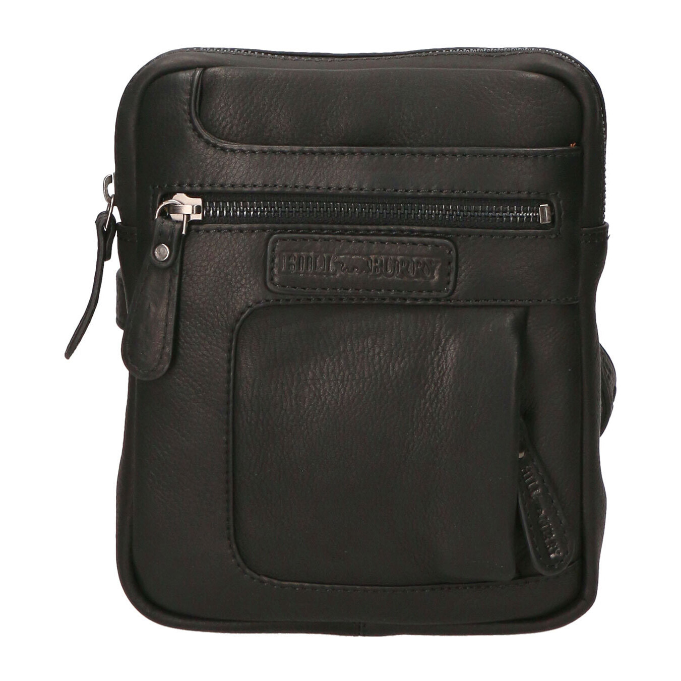 Borsa a tracolla  da uomo In Vera pelle Made in Italy 17x21x5 cm