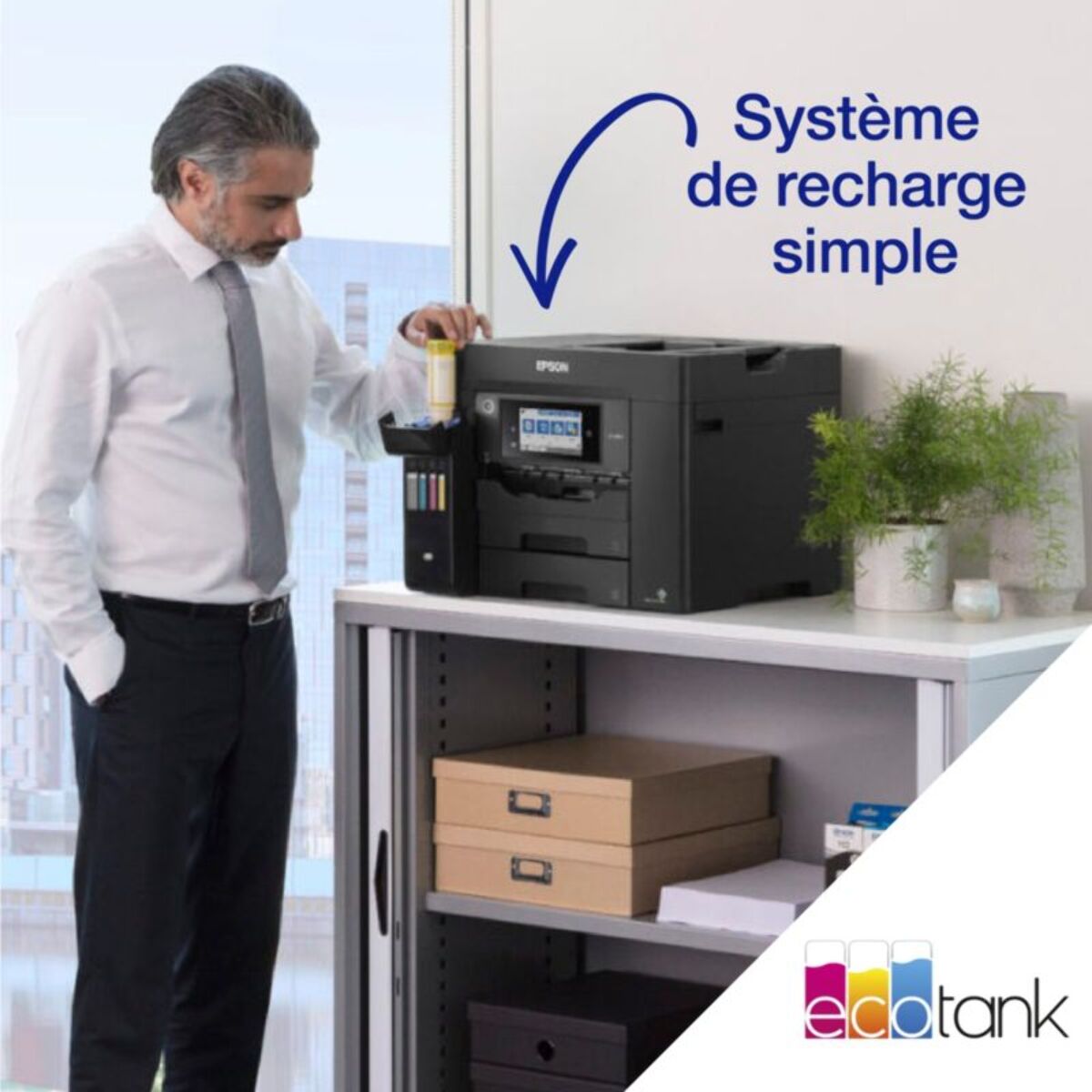 Imprimante jet d'encre EPSON EcoTank ET-5805