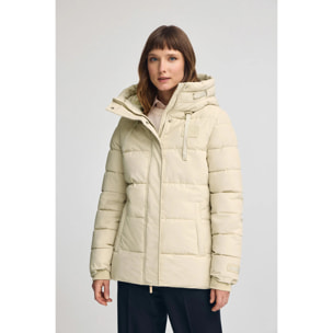 Chaqueta Iris color crudo con logo Polo Club