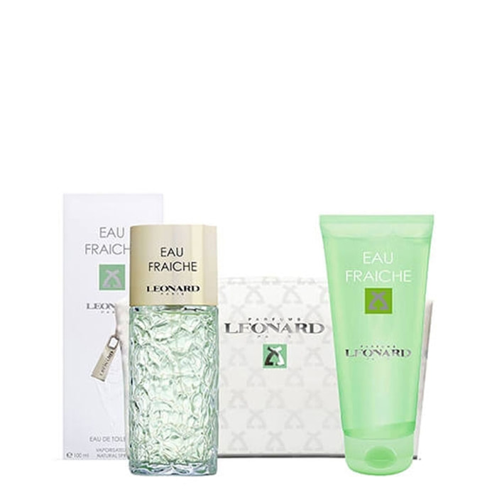 Coffret Eau Fraîche - Eau de Toilette 100 ml + Gel Douche 200 ml