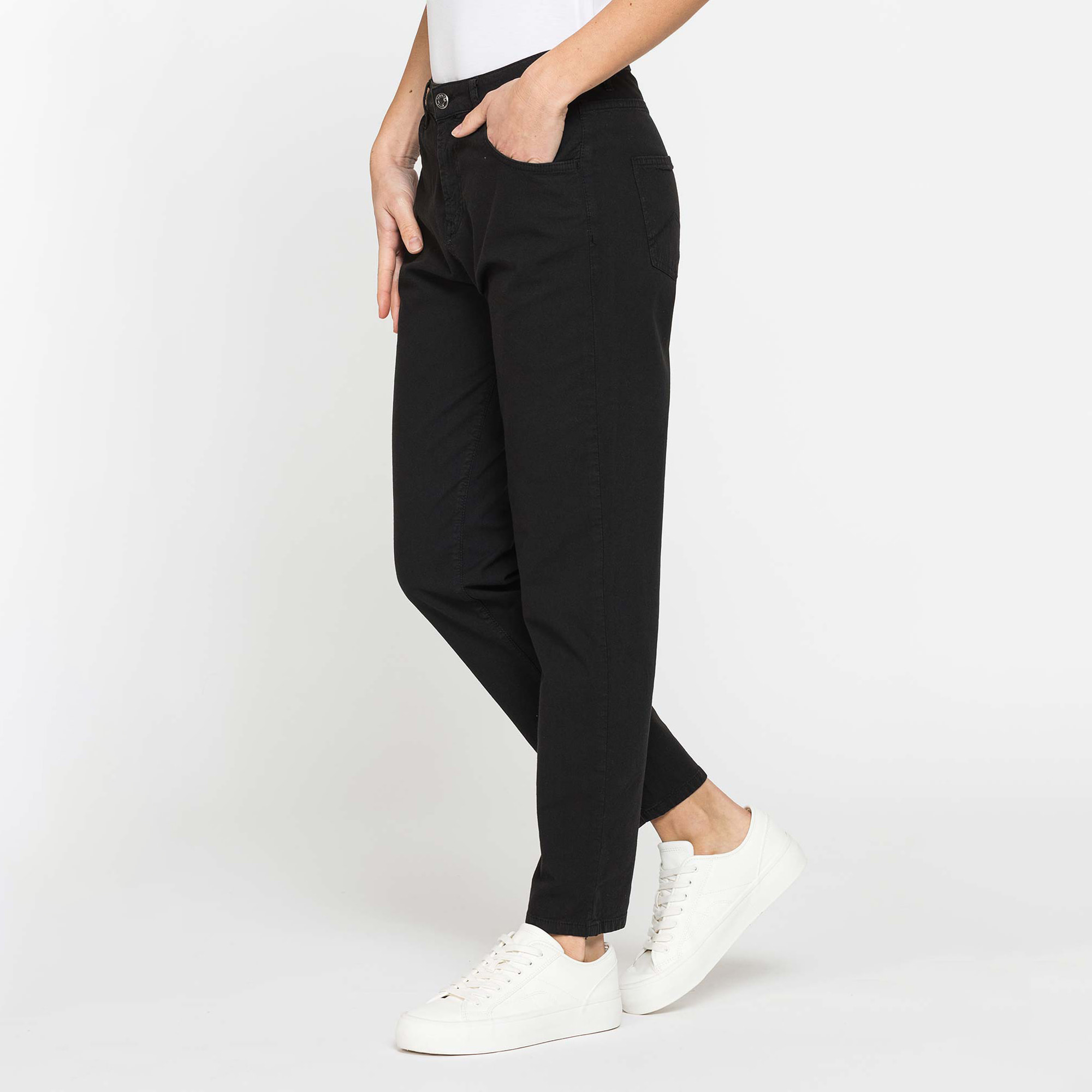 PANTALONI STRETCH MUM FIT