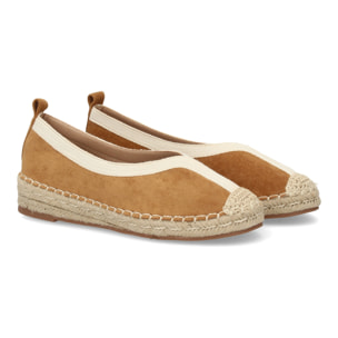 Alpargata plana cómoda diaria para mujer