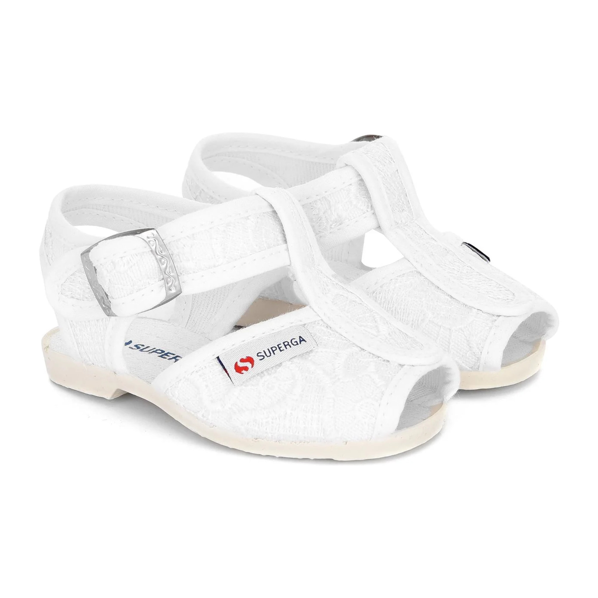 Sandali Superga Bambina Bianco 1200-Macramej