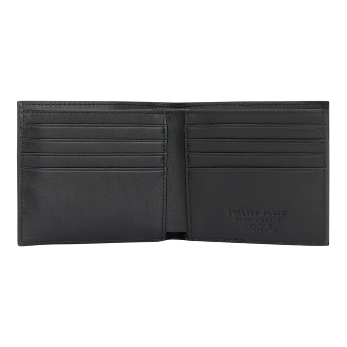 PHILIPP PLEIN French Wallet Jacquard Monogram