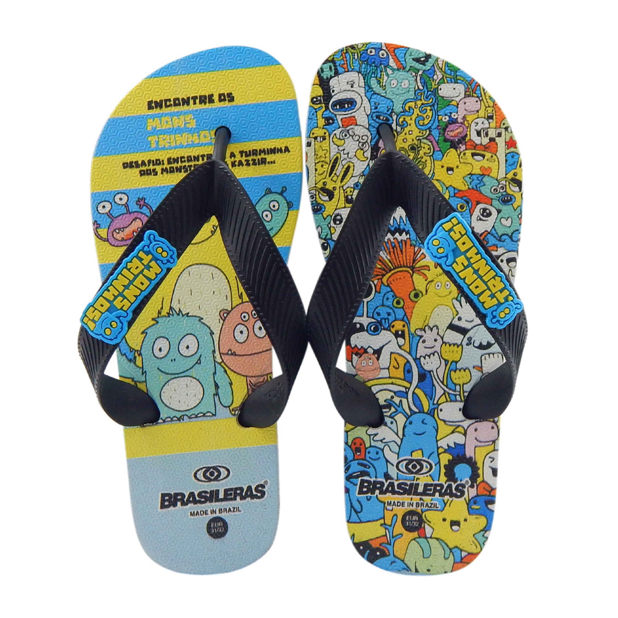 Chanclas de playas ,Printed 21  Monster