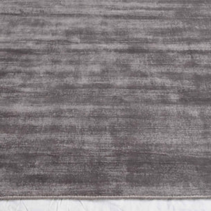 Tapis artisanal doux et soyeux tufté main en viscose