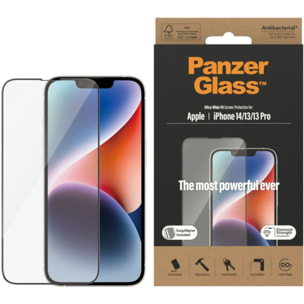 Protège écran PANZERGLASS iPhone 13/13 PRO/14 Ultra-Wide-Fit