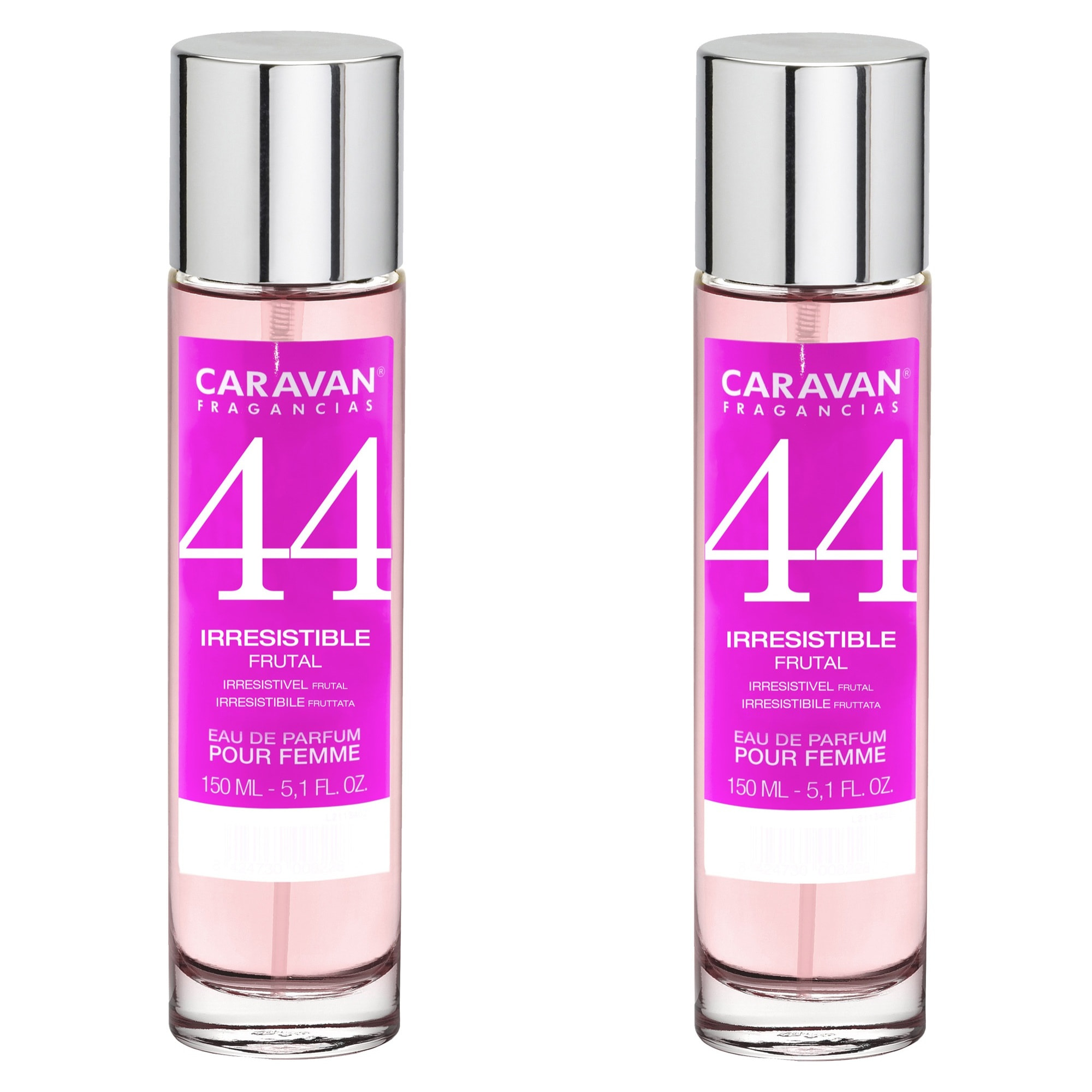 Caravan fragancias set de 2 frascos perfume de mujer nº44, de 150 ml